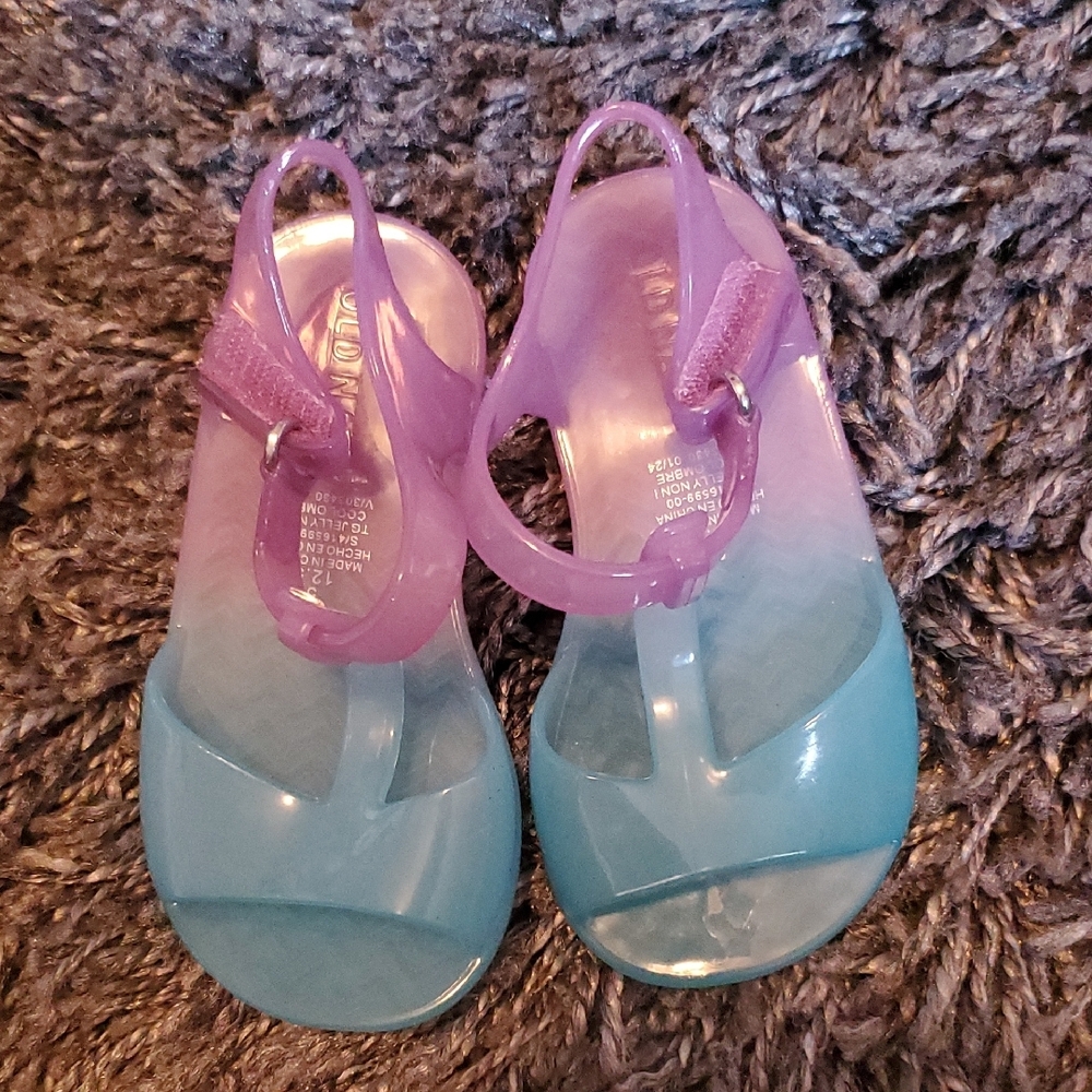 Toddler Old Navy Purple and Blue Sandals